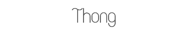 Thong 