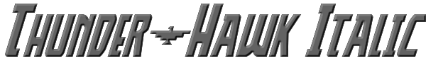 Thunder-Hawk Italic 