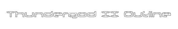 Thundergod II Outline 