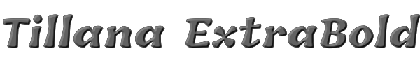 Tillana ExtraBold 