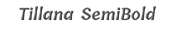 Tillana SemiBold 