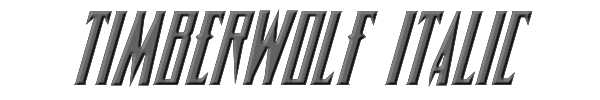 Timberwolf Italic 