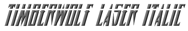 Timberwolf Laser Italic 