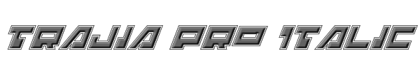 Trajia Pro Italic 