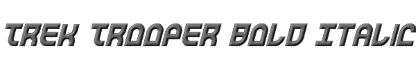 Trek Trooper Bold Italic 