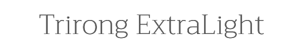 Trirong ExtraLight 