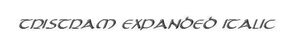 Tristram Expanded Italic 