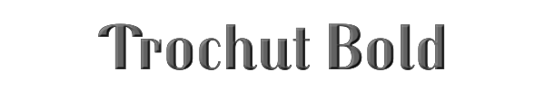 Trochut Bold 