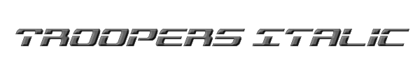 Troopers Italic 