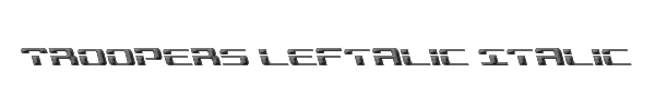Troopers Leftalic Italic 