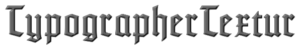 TypographerTextur 