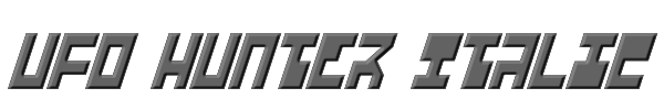 UFO Hunter Italic 
