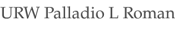 URW Palladio L Roman 