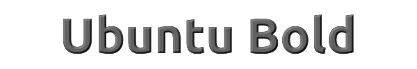Ubuntu Bold 