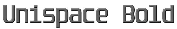 Unispace Bold 