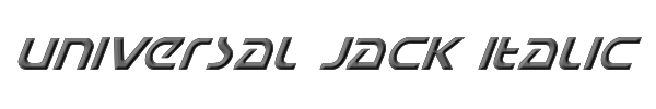 Universal Jack Italic 