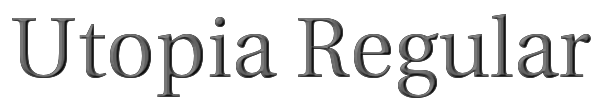Utopia Regular 
