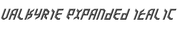 Valkyrie Expanded Italic 