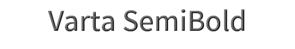 Varta SemiBold 