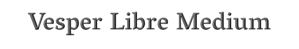 Vesper Libre Medium 