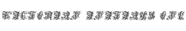 Victorian Initials One 