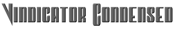 Vindicator Condensed 