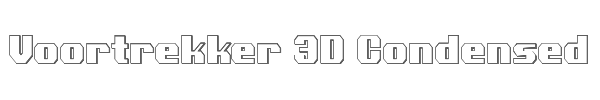 Voortrekker 3D Condensed 