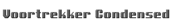 Voortrekker Condensed 