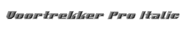 Voortrekker Pro Italic 
