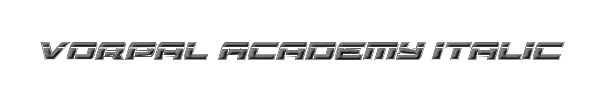 Vorpal Academy Italic 