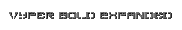 Vyper Bold Expanded 