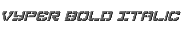 Vyper Bold Italic 