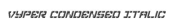 Vyper Condensed Italic 