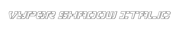 Vyper Shadow Italic 