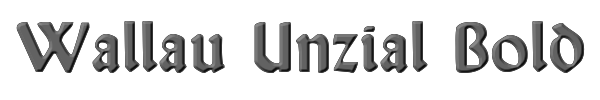 Wallau Unzial Bold 
