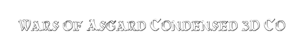 Wars of Asgard Condensed 3D Condensed 