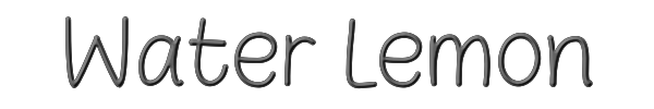 Water Lemon 