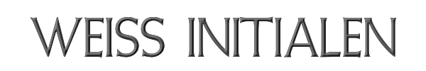 Weiss Initialen 