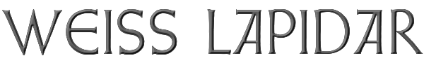 Weiss Lapidar 