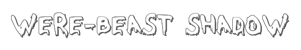 Were-Beast Shadow 