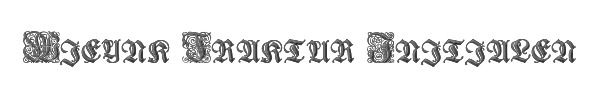 Wieynk Fraktur Initialen 