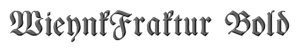 WieynkFraktur Bold 
