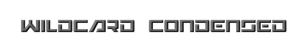 Wildcard  Condensed 