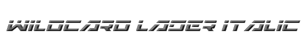 Wildcard Laser Italic 