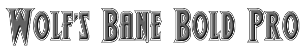 Wolf's Bane Bold Pro 