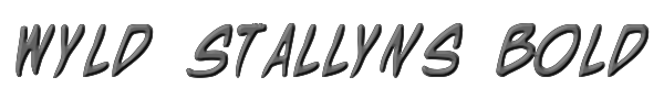 Wyld Stallyns Bold 