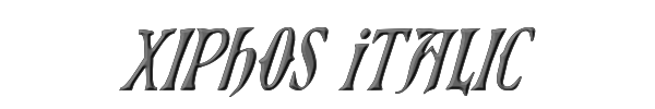 Xiphos Italic 