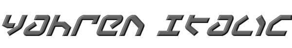 Yahren Italic 