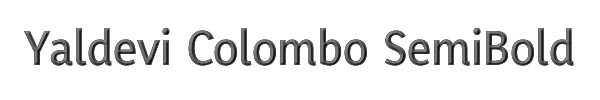 Yaldevi Colombo SemiBold 