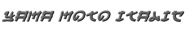 Yama Moto Italic 